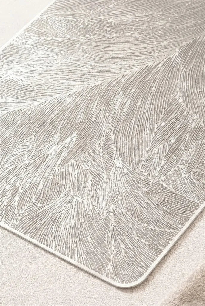 TableWise Plastic Table Mats (18 x 12 Inches) – Pack of 6 | Durable, Stylish & Easy to Clean