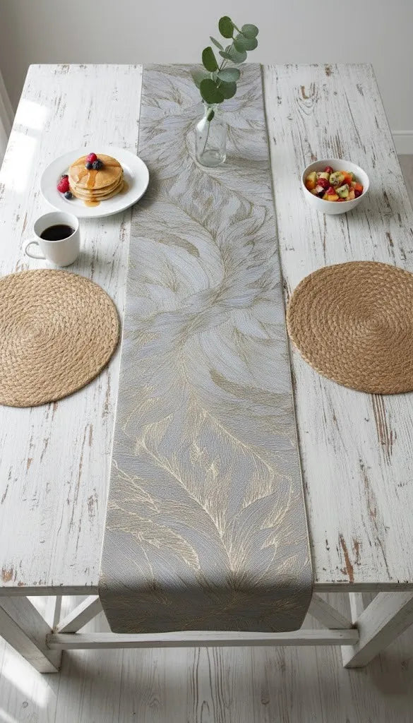 TableWise Extra-Long Plastic Table Mat (59 × 13 Inches) | Elegant, Durable & Easy to Clean